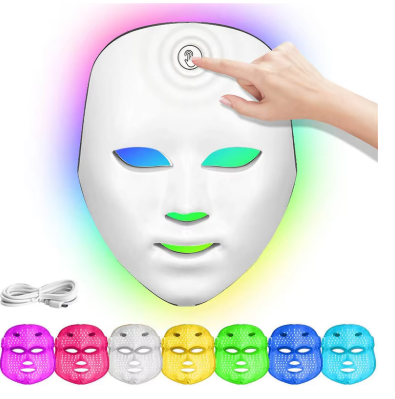 Masque LED pour Soin et Rajeunissement du Visage